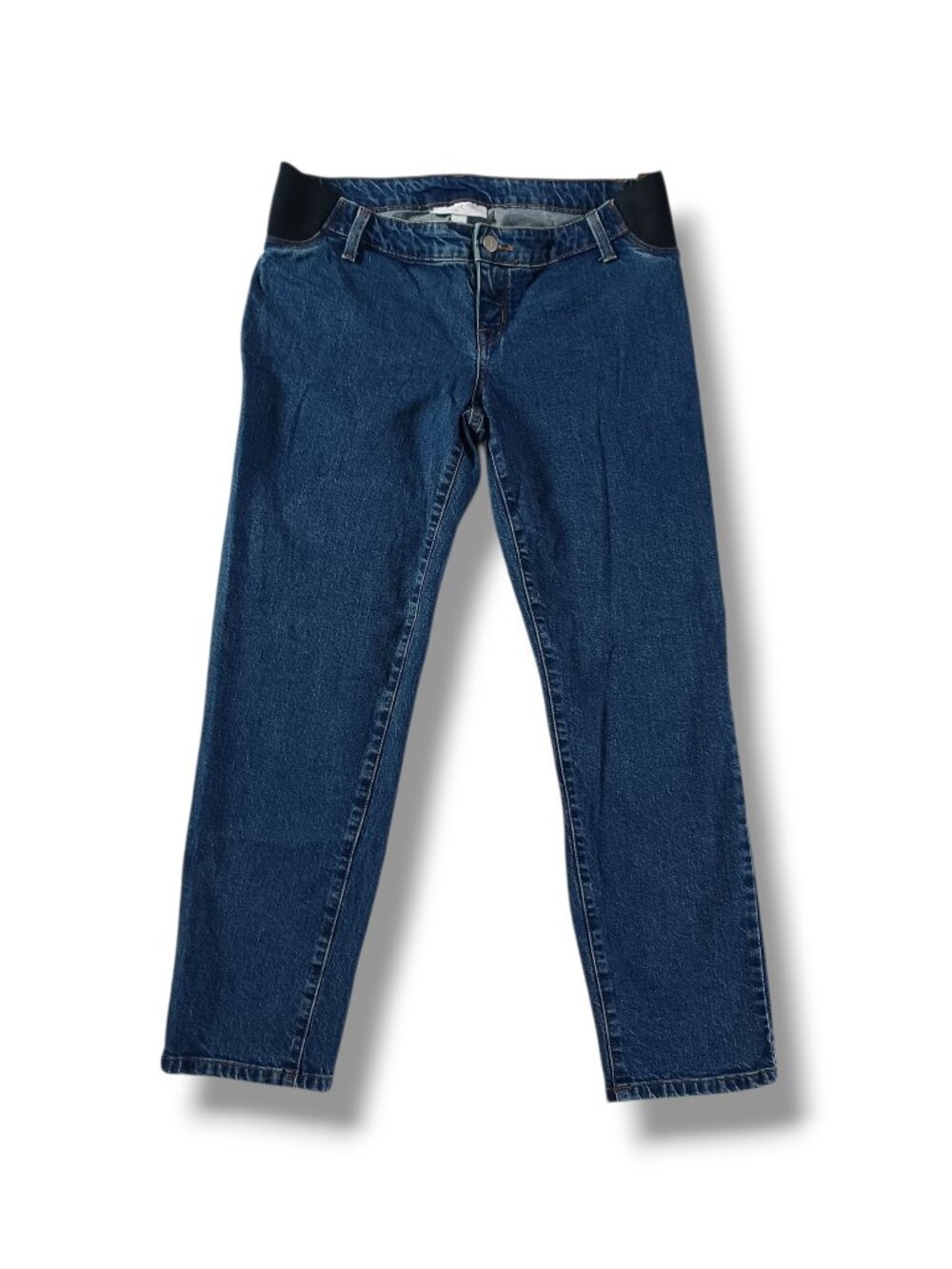 Isabel Maternity Jeans Under Belly 90s Straight Stretch Size 8
